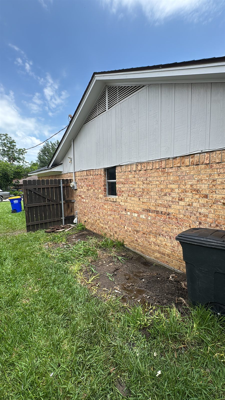 The same property after WR's cleanout — completely cleared